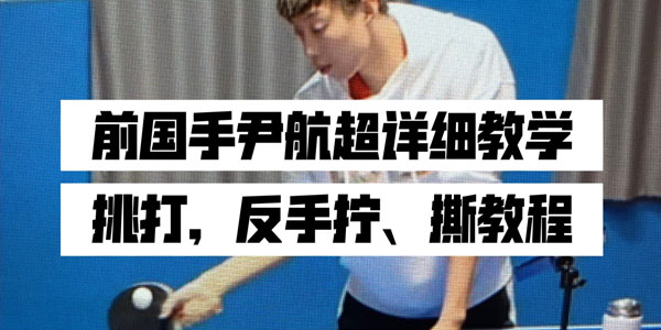 中国国家乒乓球队国手尹航教学课程