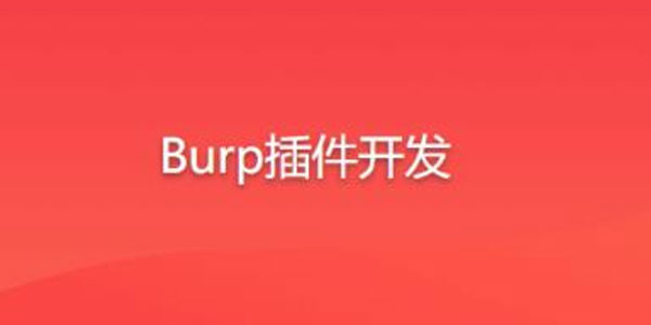 安全牛课堂 Burp插件开发课程