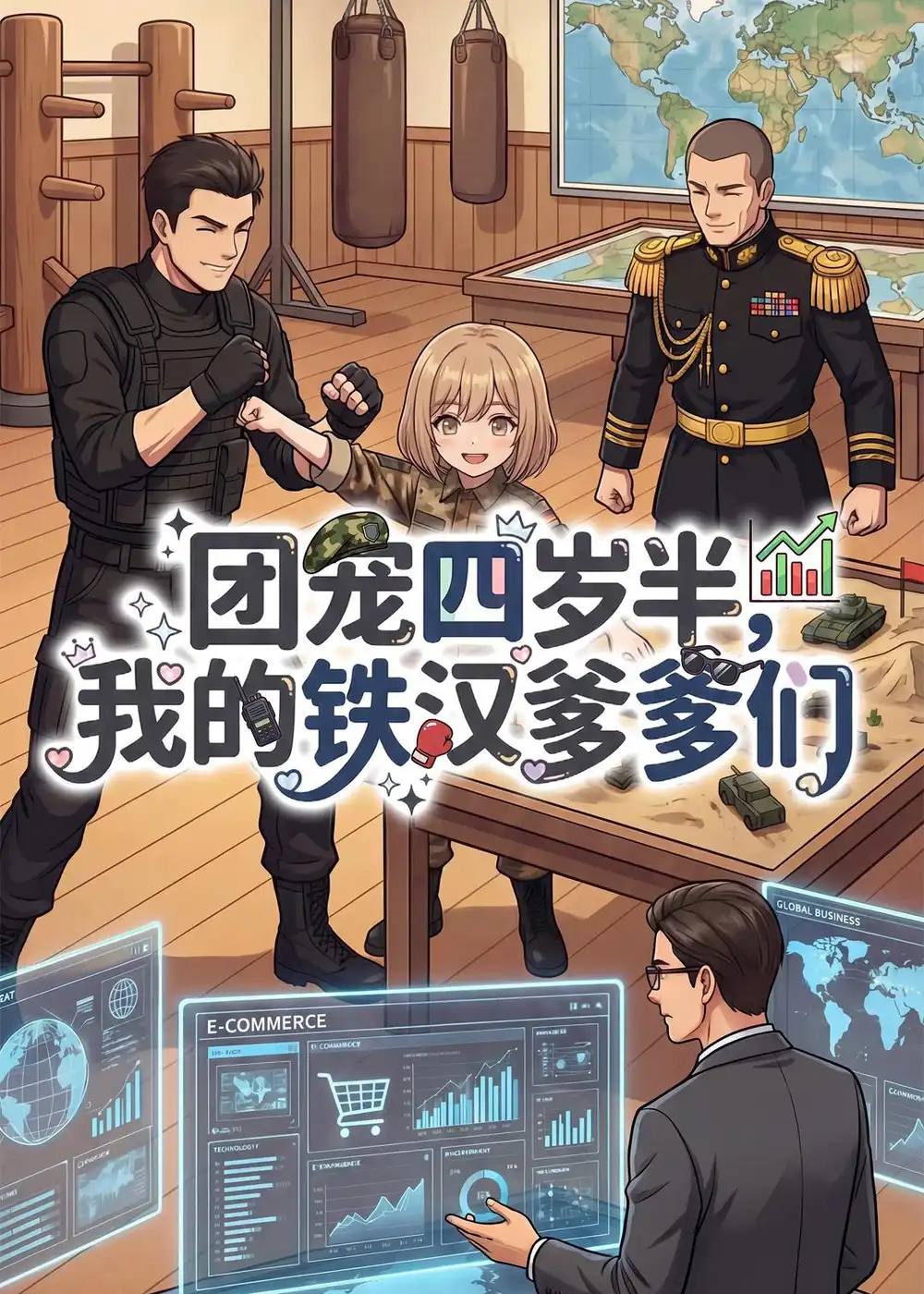 团宠四岁半，我的铁汉爹爹们